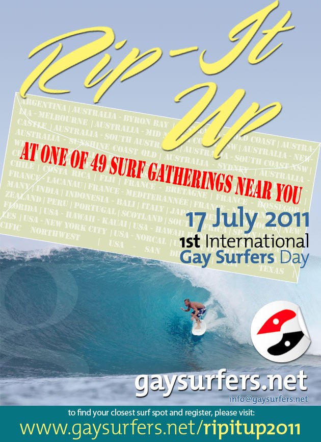 1st International Gay Surfers DAY