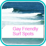 A couple of Gay Friendly Surf Spots