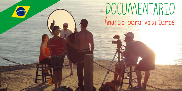 Documentário – Anuncio para voluntarios