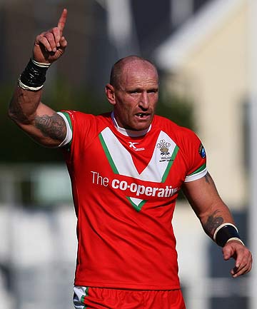 DUAL STAR: Welsh union and league star Gareth Thomas outed himself in 2009.