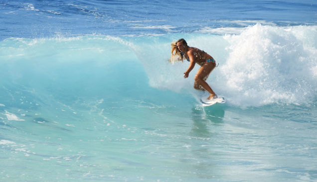 Olive Bowers hits out at surfer sexism
