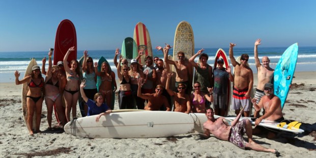 San Diego gay surfers. Photo: Out In The Lineup