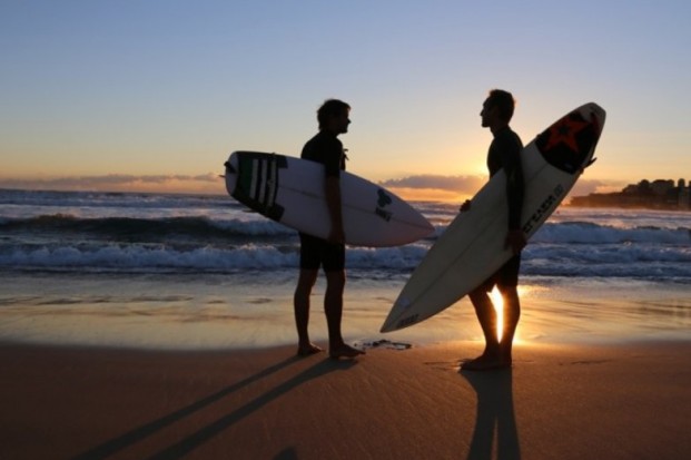 Out In The Lineup explores homophobia faced by gay surfers.