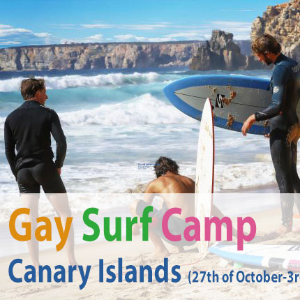 Gay Surf Camp – Canary Islands – 2018